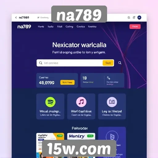 Inovação no design de interface do site na789